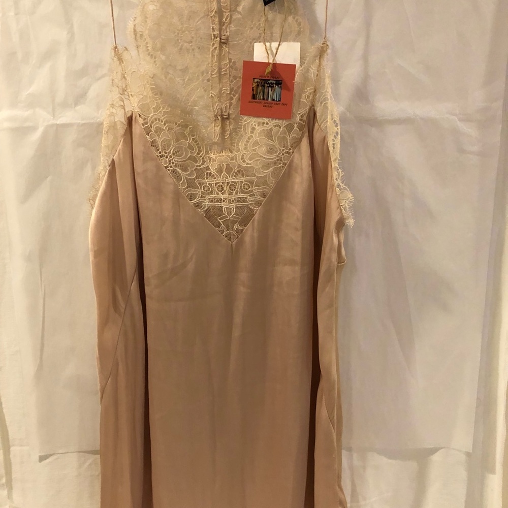 H&M Satin and Lace Camisole Top